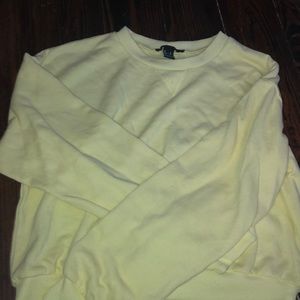 Yellow long sleeve top